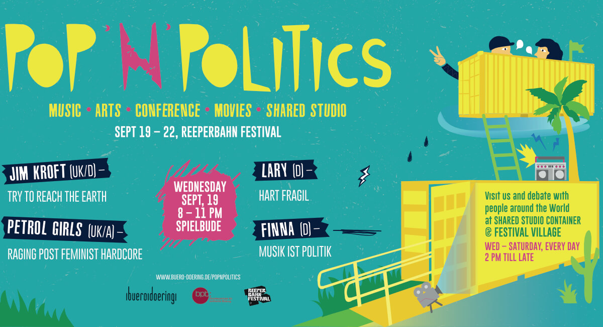 Pop 'n' Politics 2018 | Reeperbahn Festival | buero doering